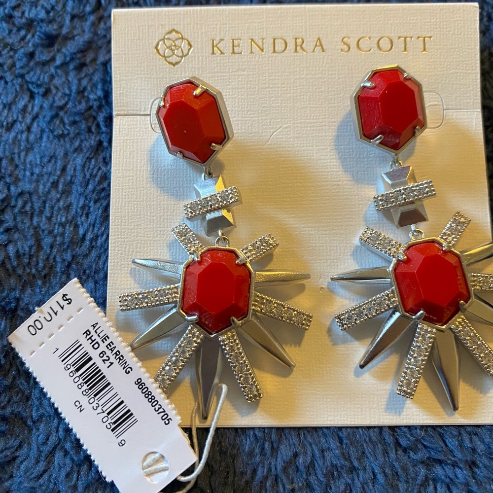 NWT Kendra Scott Allie Statement Earrings